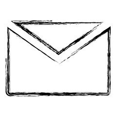 envelope mail isolated icon vector illustration design