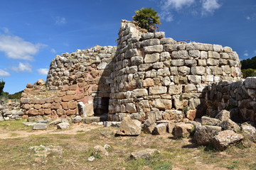 Nuraghe Palmavera in Sardinien 