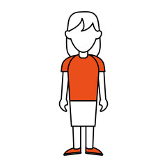 Woman vector illustration