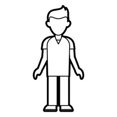 Fototapeta premium Man vector illustration