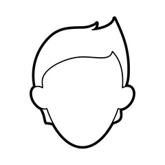 Man head design