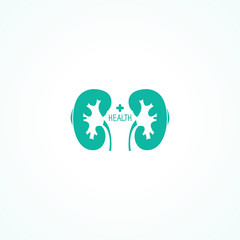 Human kidneys symbol