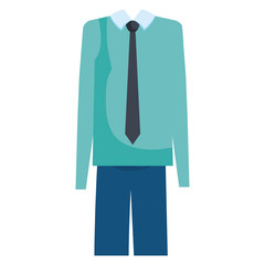 Grandfather dress outfit icon vector illustration design