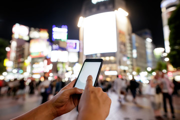 スマートフォン・繁華街