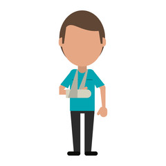 Cured injured patient