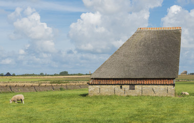 Barn on the island of Texel