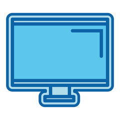 computer display isolated icon vector illustration design