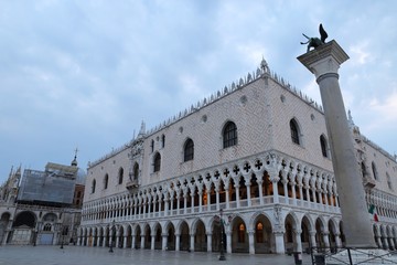 Fototapeta premium Palazzo Ducale, San Marco square, Venice Italy