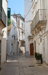 Alleyway. Martina Franca. Puglia. Italy. 