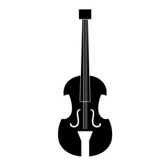 Fototapeta premium cello musical instrument icon vector illustration design