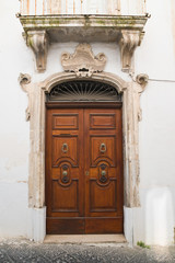 Fototapeta na wymiar Historical palace. Martina Franca. Puglia. Italy.