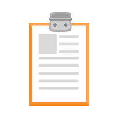 report table icon over white background colorful design vector illustration