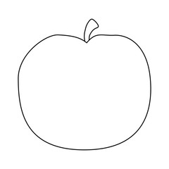 tomato vegetable icon over white background vector illustration