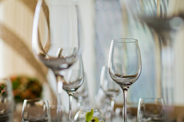 dish spoon fork on table at restaurant