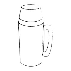 coffee term icon over white background vector illustration