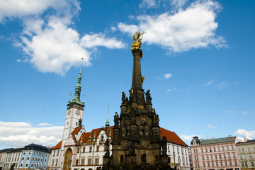 Fototapeta na wymiar Holy Trinity Column - Olomouc - Czech Republic