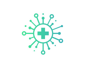Share Medical Icon Logo Design Element