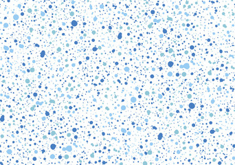 Seamless pattern, ink splash