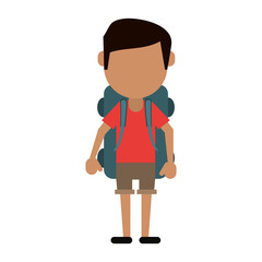 traveler or tourist avatar icon image