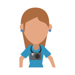 traveler or tourist avatar icon image