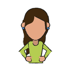 woman avatar icon image