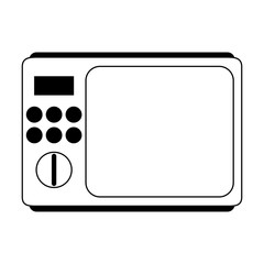 microwave oven household electric appliance icon image