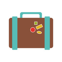 travel suitcase icon image
