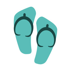 flip flops sandals icon image