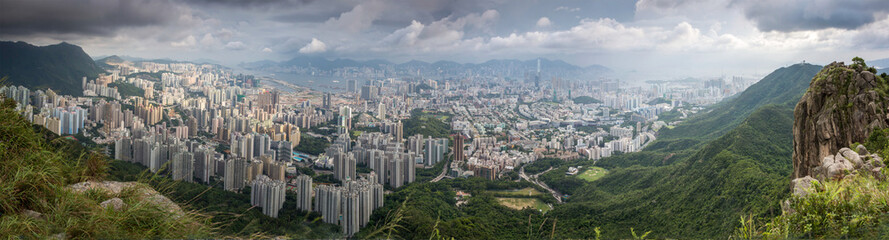Kowloon Hong Kong - obrazy, fototapety, plakaty