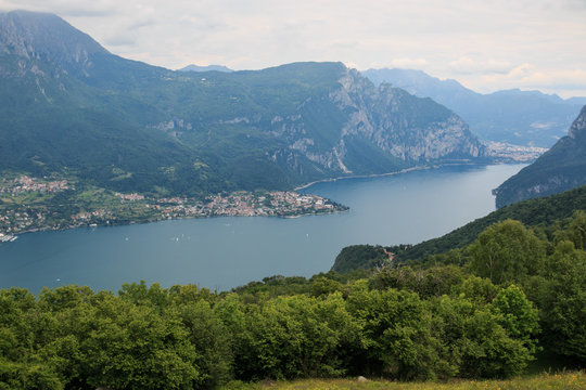 Il ramo di Lecco del lago di Como