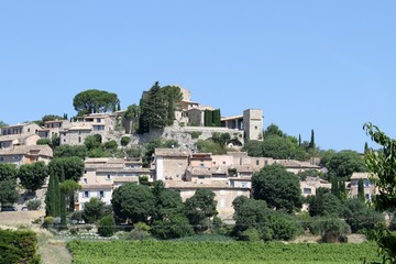 Joucas,petit village de Provence dans le Luberon,Vaucluse