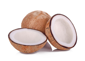 Fresh Watercress isolated on white background