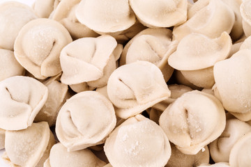 Fresh frozen dumplings.