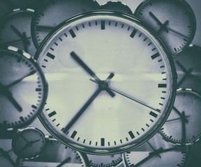 Clock Background Abstract