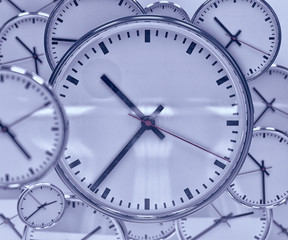 Clock Background Abstract