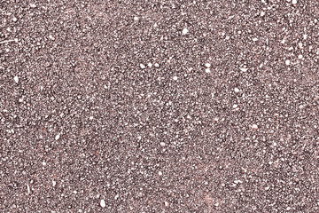 Background of small stones on a ground