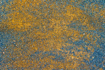 Background of small stones on a ground