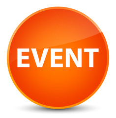 Event elegant orange round button