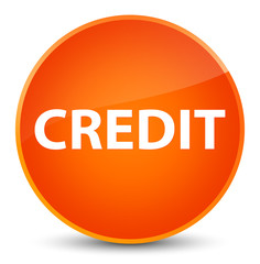 Credit elegant orange round button