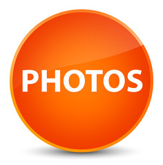 Photos elegant orange round button