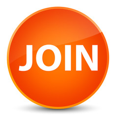 Join elegant orange round button