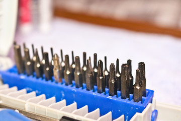 Small screwdriver set