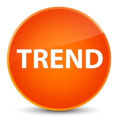 Trend elegant orange round button