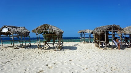 wooden shelter