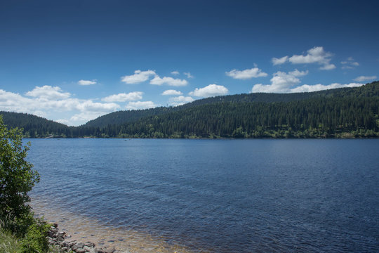 Schluchsee im Hochschwarzwald