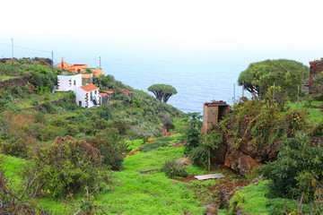 Fototapeta na wymiar Scenic seaside on La Palma Island, Canary Islands, Spain