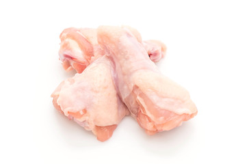 fresh raw drumstick of chicken wing