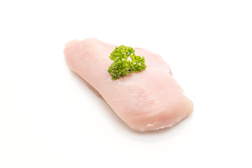 fresh raw chicken breast fillet