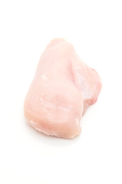 fresh raw chicken breast fillet