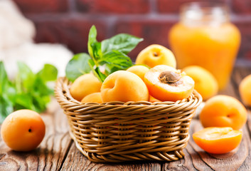 fresh apricots